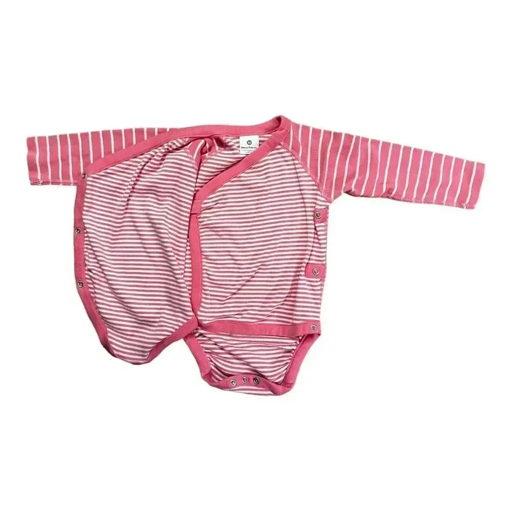 Hanna Andersson | Striped Side Snap Bodysuit (18-24 mos)